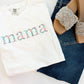 Mama Floral Crewneck or TShirt