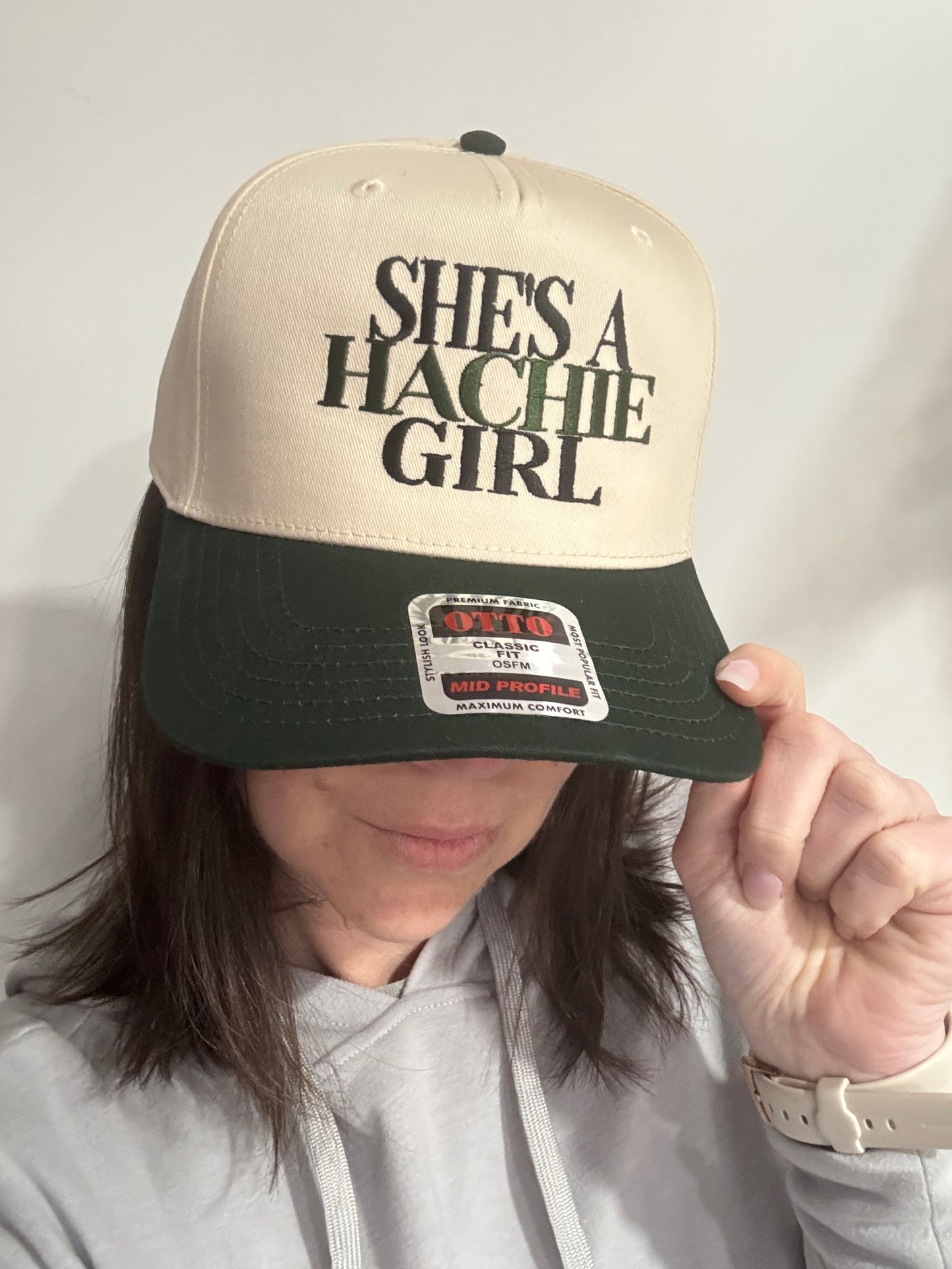 "She's a HACHIE girl" Hat