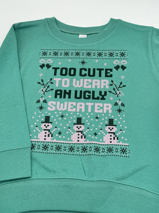 Too Cute for an UGLY Sweater - YOUTH