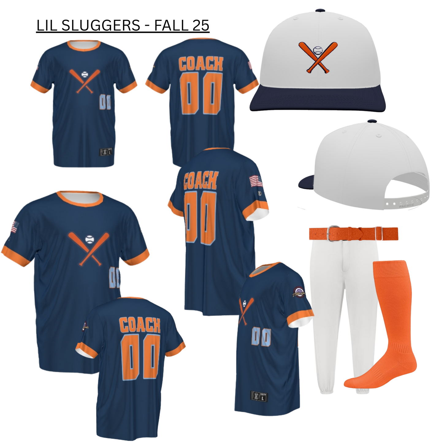 Fall 2025 Baseball Team Jersey and/or Hat