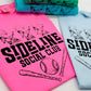 Sideline Social Club Tee