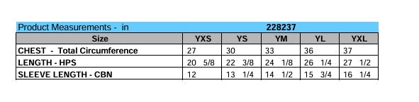 JERSEY SIZE