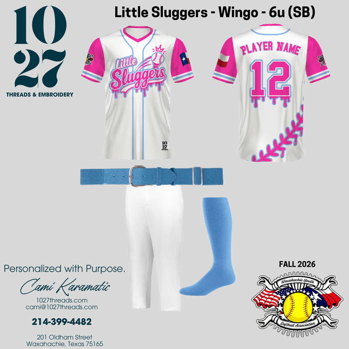 Fall 2026 Softball Fanwear Jerseys